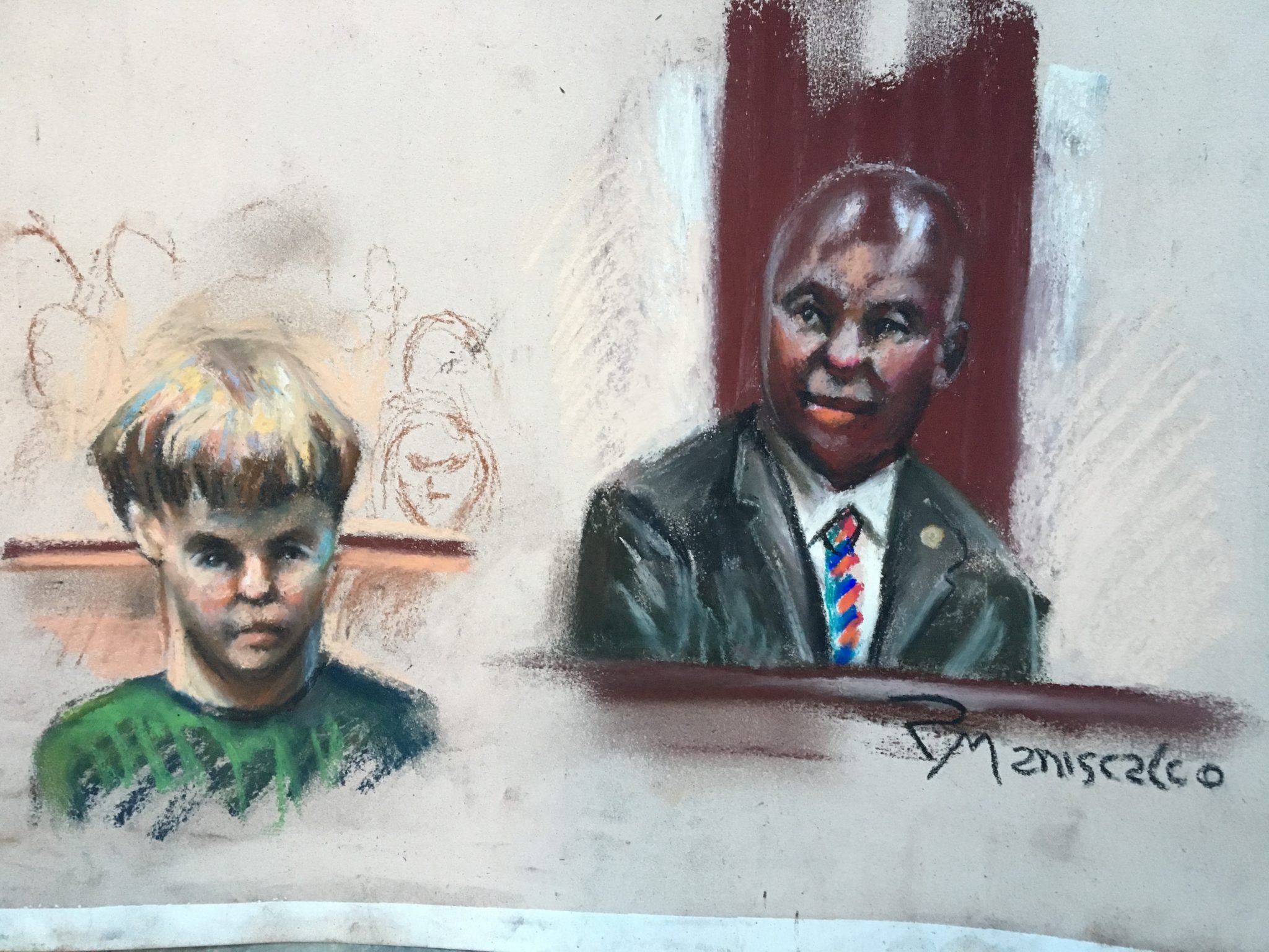 Gerald Malloy Testifies As Roof Looks Away